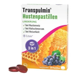 Παστίλιες για τον βήχα Transpulmin, 20 τεμ