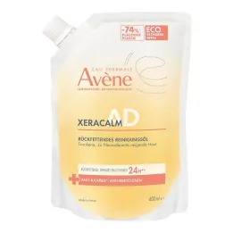 Συσκευασία αναπλήρωσης λαδιού καθαρισμού Avene Xeracalm A.D, 400 ml