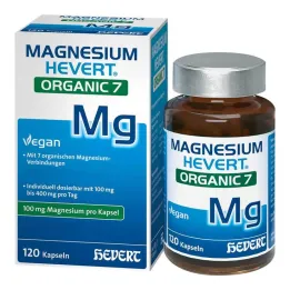 Magnesium Hevert Organic 7 κάψουλες, 120 τμχ