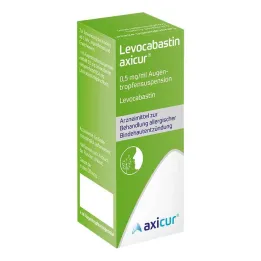 Levocabastin axicur 0,5 mg / ml εναιώρημα οφθαλμικών σταγόνων, 4 ml