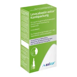 Συνδυασμός Levocabastin axicur 0,5 mg / ml 4 ml AT + 5 ml Nas, 1 p
