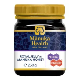 Manuka Health Mgo 400 + Μέλι Manuka & Βασιλικός Πολτός, 250 γρ