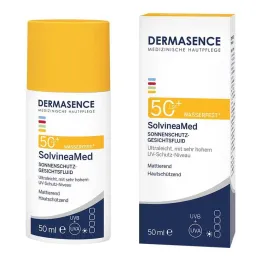 Dermasence Solvinea Med Sun Protection Facial Fluid LSF 50+, 50 ml