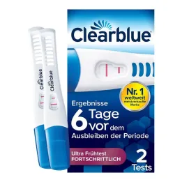 Clearblue τεστ εγκυμοσύνης.πριν 6 μέρες 2 ορμόνες 2 τεμ