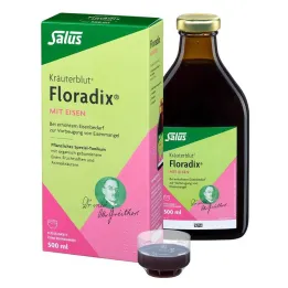 Floradix με πόσιμο υγρό σιδήρου, 500 ml