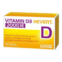 Vitamin D3 Hevert 2000 IU δισκία, 240 τεμ