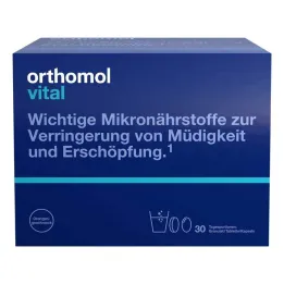 Orthomol Vital Granules / Δισκία / Κάψουλες Orange, 30 τεμ