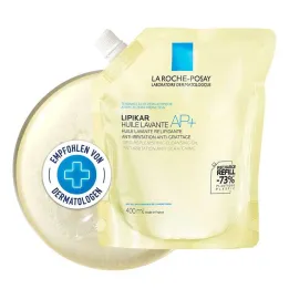 Λάδι ντους και μπάνιου La Roche-Posay Lipikar AP + , 400 ml