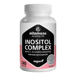 Inositol Complex Chromium + Vitamin B6 + Κάψουλες Φολικού Οξέος, 240 τμχ