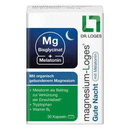 Magnesium Loges Good Night με Κάψουλες Μελατονίνης, 30 τεμ