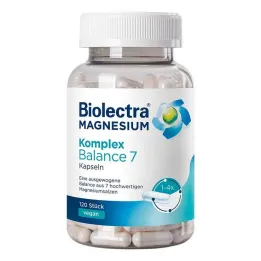 Biolectra Magnesium Complex Balance 7 κάψουλες, 120 τεμ