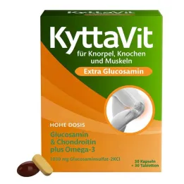 Συσκευασία συνδυασμού Kyttavit Extra Glucosamine, 2x30 τεμ