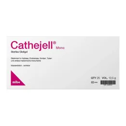 Cathejell Mono αποστειρωμένο λιπαντικό Zhs 12,5 g, 25 τεμ