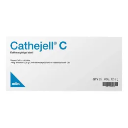 Cathejell C αποστειρωμένο λιπαντικό Zhs 12,5 g, 25 τεμ