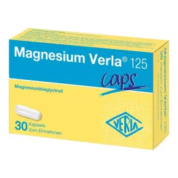 Magnesium Verla 125 Caps, 30 τμχ