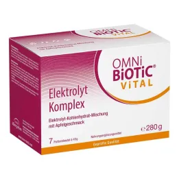Omni Biotic Vital Electrolyte Complete Σακούλα σε σκόνη Apple, 7x40 g
