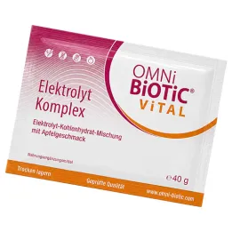 Omni Biotic Vital Electrolyte Complete Σακούλα σε σκόνη Apple, 40 γρ